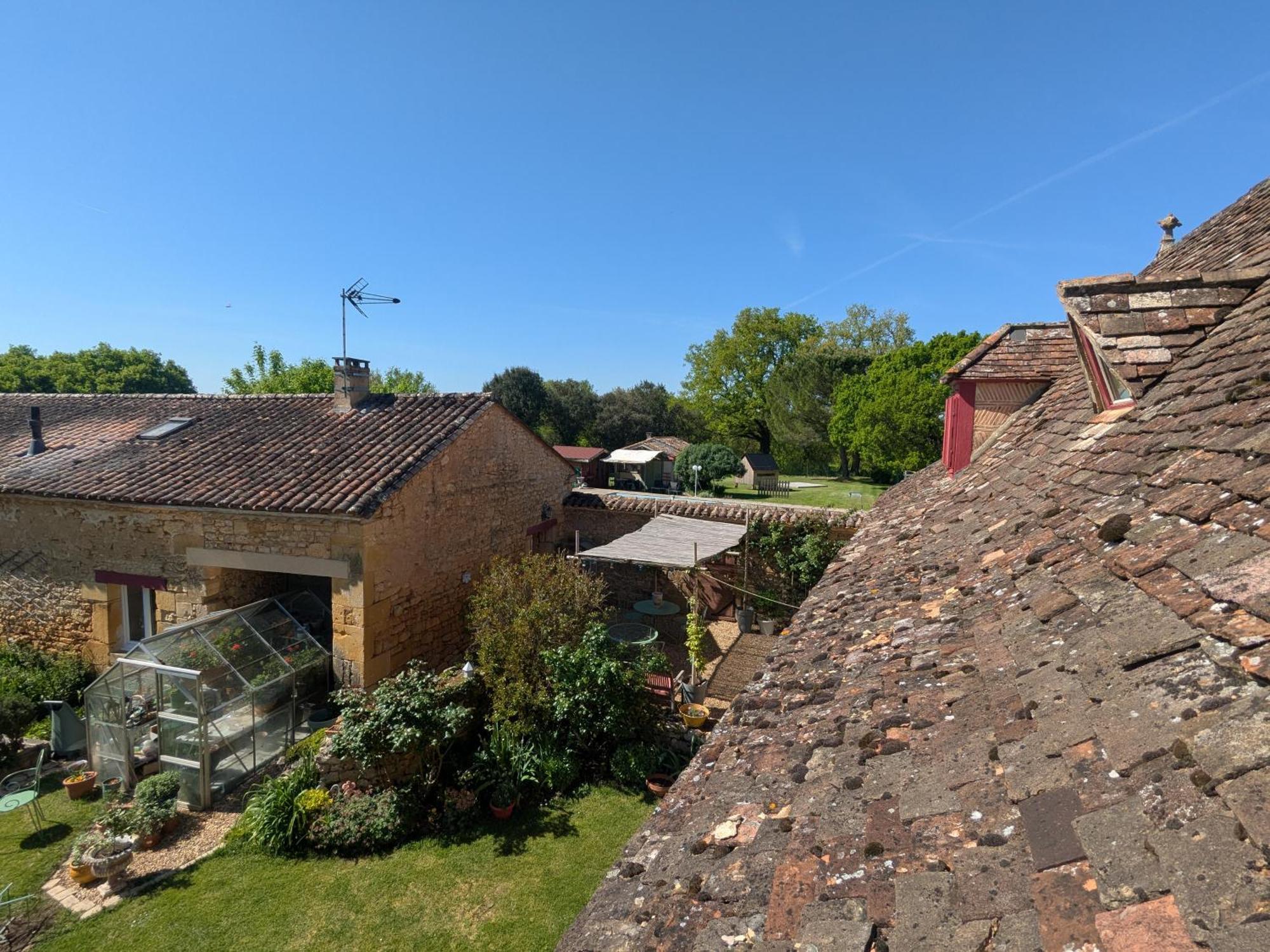 Hotel La Borie Du Chevrier Sainte-Croix-de-Beaumont Esterno foto