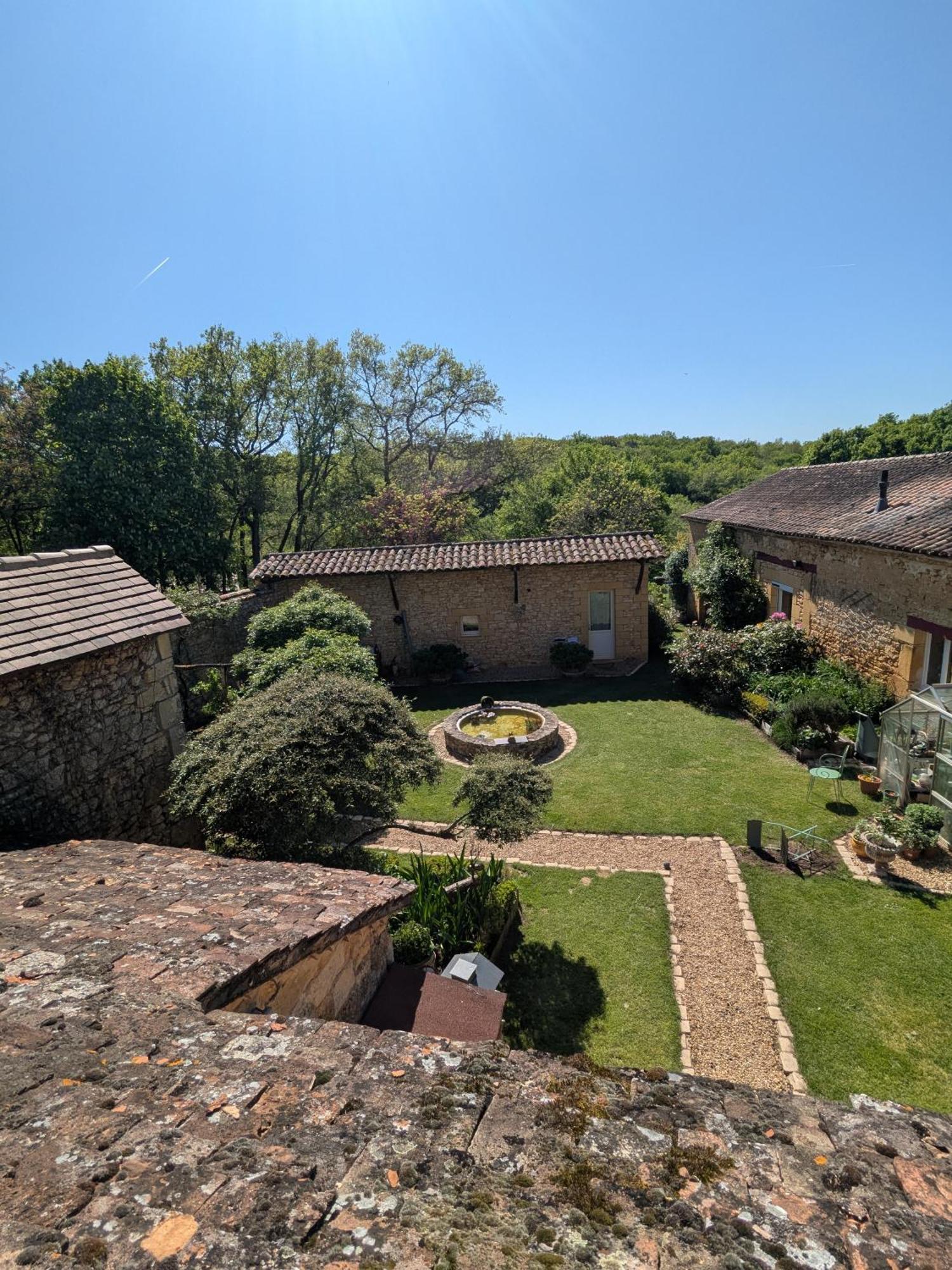 Hotel La Borie Du Chevrier Sainte-Croix-de-Beaumont Esterno foto